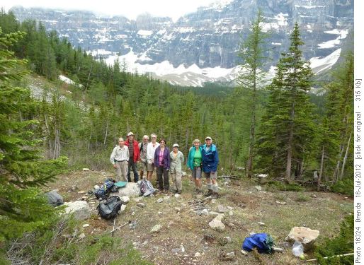 Group lunch shot (including our new friend from Prince George)
