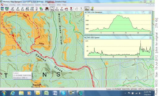 Moose Mtn south outlier loop