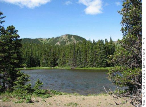 Lake-at-the-End-of-the-Ridge and Windy Peak Hills