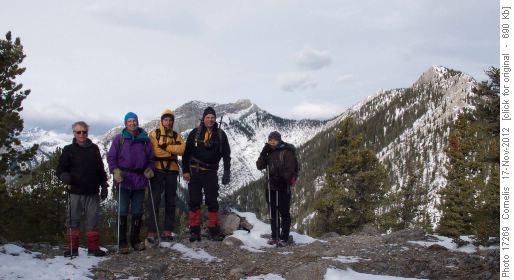 Ivan's hiking buddies, just above Baldy Pass