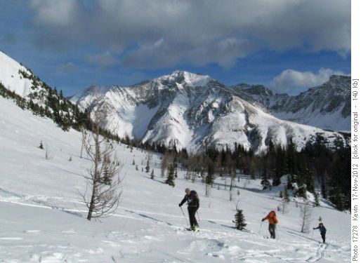 Climbing in Pocaterra Cirque