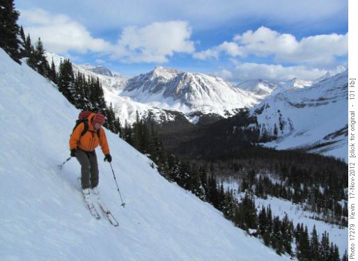 John on SW slope of Pocaterra Ridge