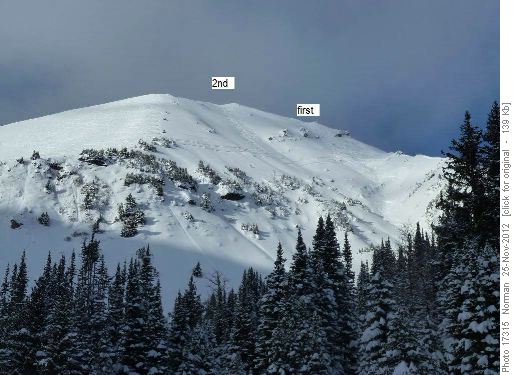 Two good ski runs