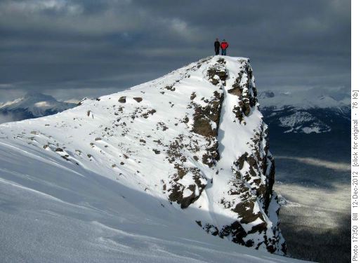 {655 Stuart D} and {1519 Rolf S} on the pinnacle