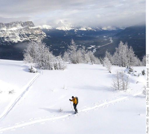 Damian along Panorama Ridge