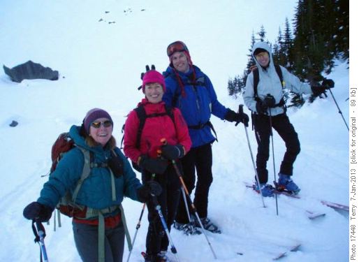 Survivors {1316 Celine Soulard}, {746 Jeannine Martel}, Gerry, {1063 Inge Stolz}