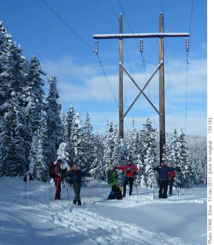 Under hydro line