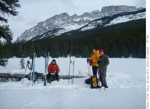 Lunch in meadows