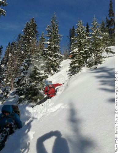 A little off trail fun