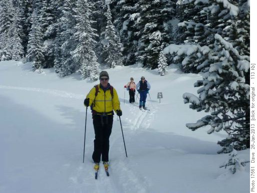 Trail to west Elk Pass