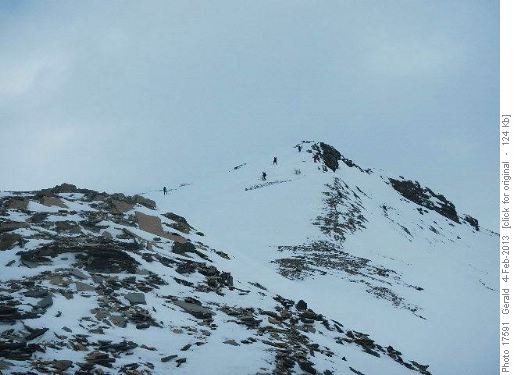 Acending Mt Haffner