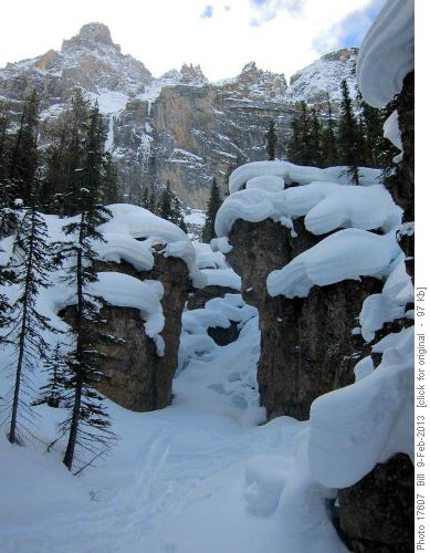 Cornices in the Creek