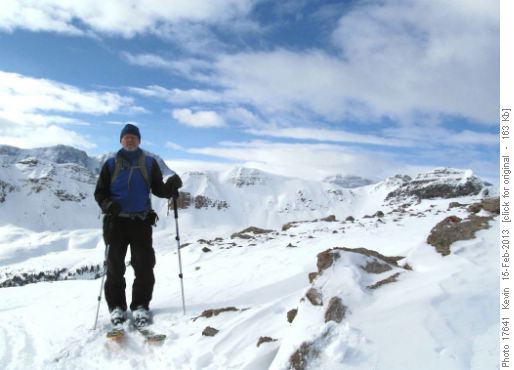 Looking North from the ridge