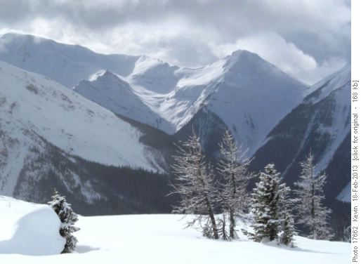 Looking West into Verdant Creek drainage