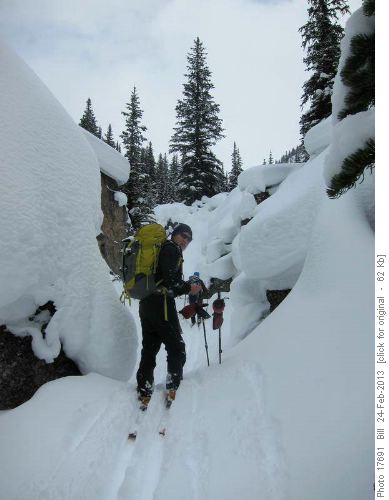 {256 Arnold W} in the U-shaped canyon