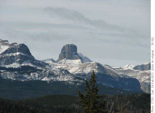The Devil's Head was front and centre
