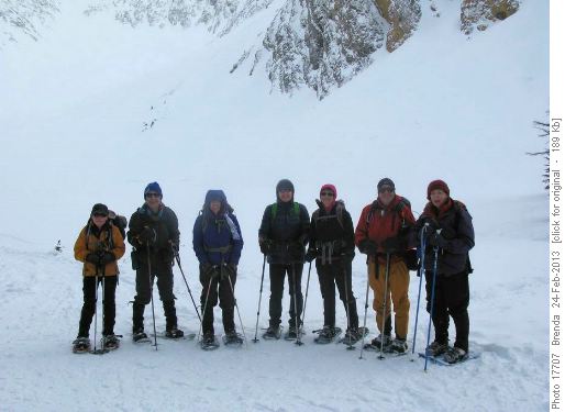 Group at Rummel Lake