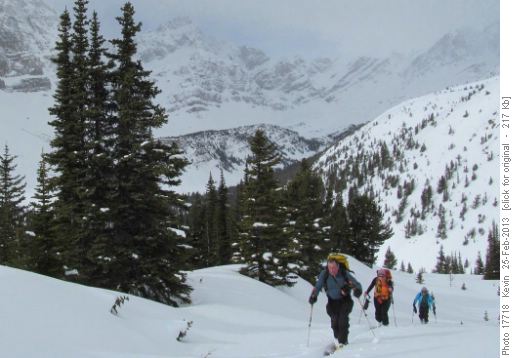 Heading up the Ridge of Mosquito Peak