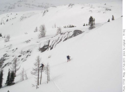 Manfred heading up