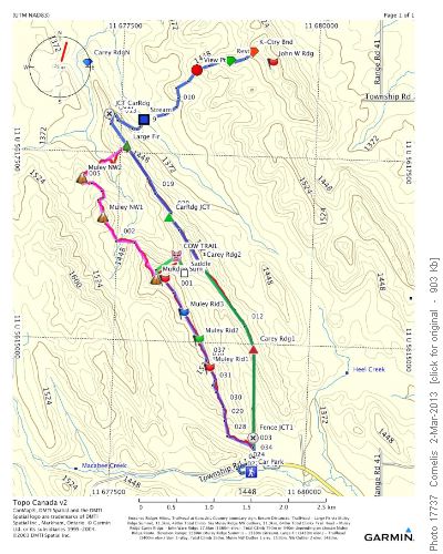 Entrance Ridges Hikes Overview: Muley, Carey & John Ware Ridges. Entrance Ridges Hikes Overview: Muley, Carey & John Ware Ridges.