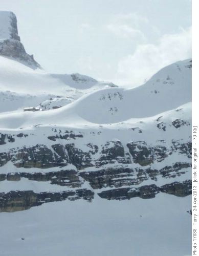 Bow Hut From Crowfoot Mt