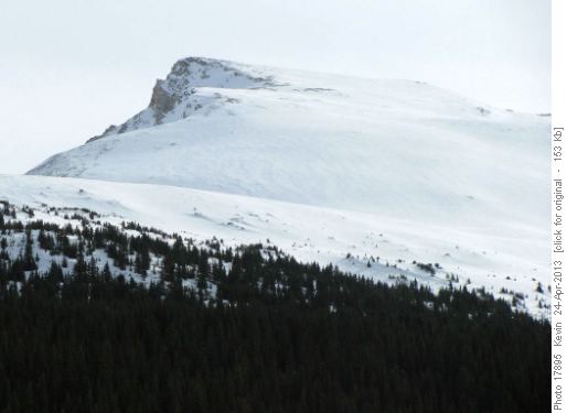 Cirque West from the highway
