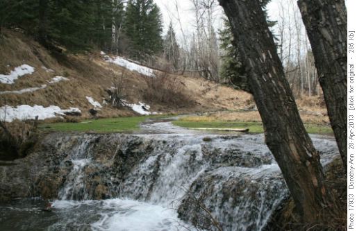 One of the falls in the Park