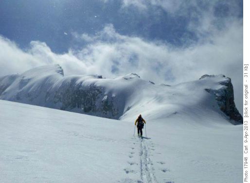 Cathedral Mtn - summit ridge