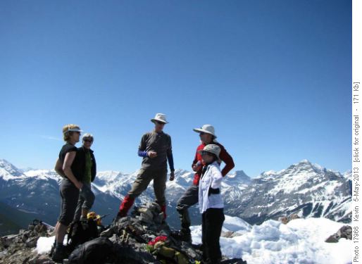 Norm 'holding court' on the summit