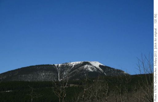 Prairie Mtn from Moose Mtn road