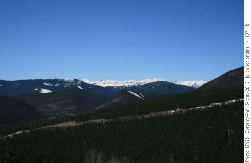 West view at lunch stop