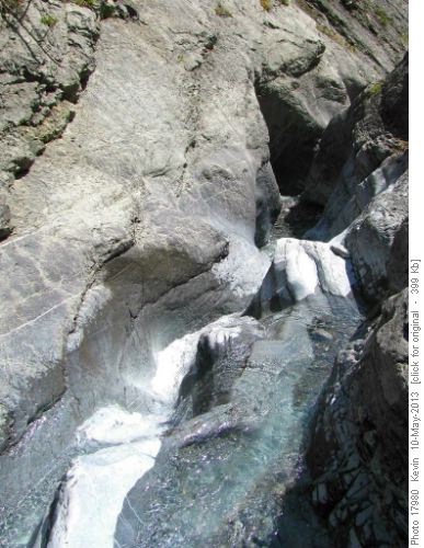 Rock formations on Jura Creek