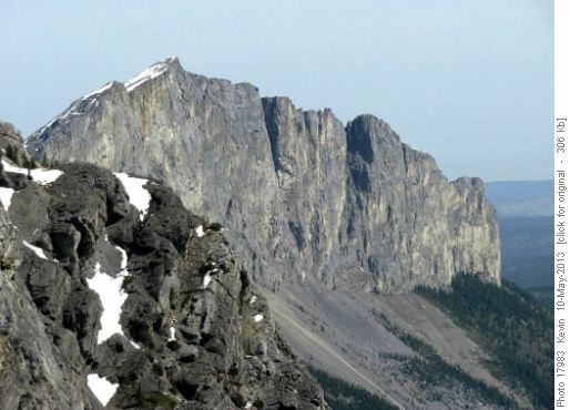 Yamnuska from Loder Peak