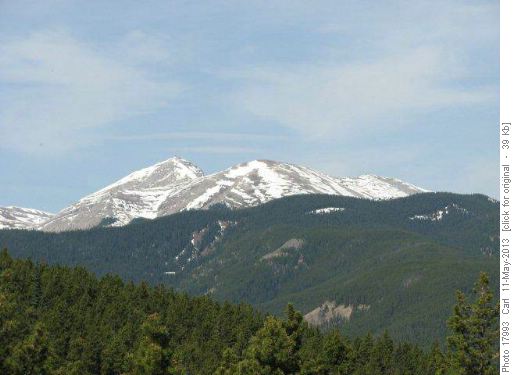 Moose Mountain from the first summit