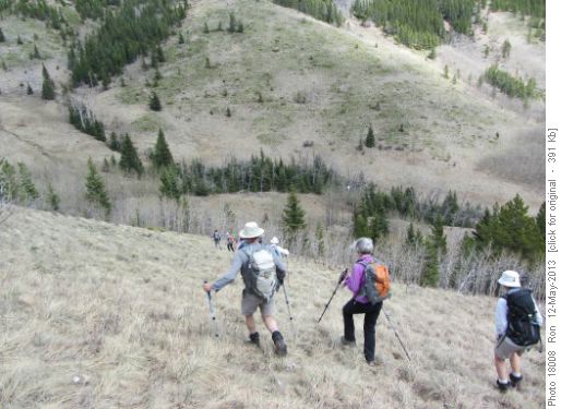 Descending into Fir Creek