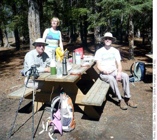 Lunch at group camp