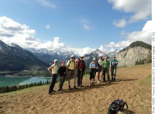Group on Prairie View Trail