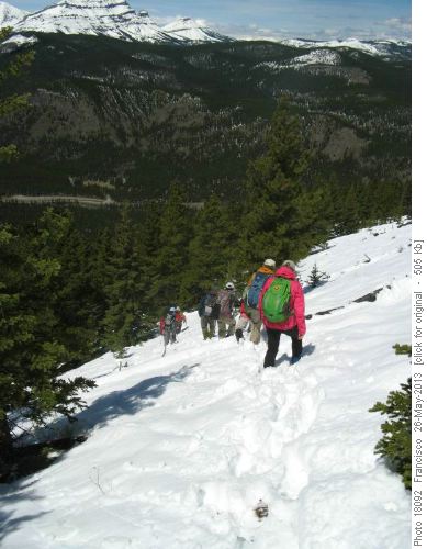 Ramblers on a slippery slope