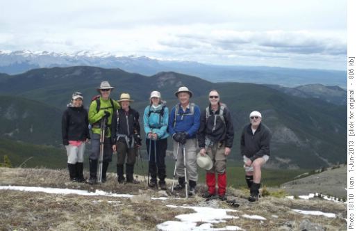 Cox Hill /Yoko, Hilary, Wendy, Sandra, Philip, Norman, Ivan/