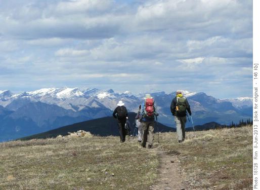 View northwest from Jumpingpound trail