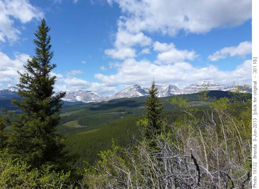 Nice view to the west
