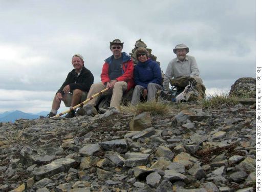 At the summit