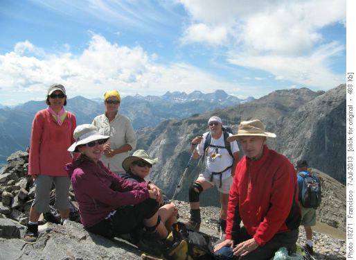 Yamnuska summit