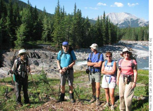 Standing on the high water mark