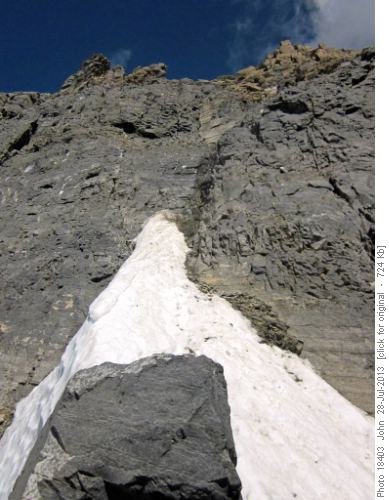 Mount Vaux crux.