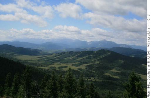 Bob Creek valley from lunch spot