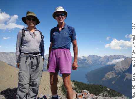 Handsome lads on the summit