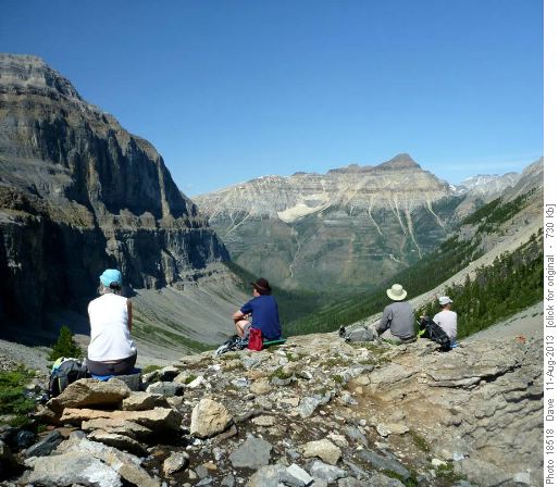 Vermilion valley and Mt. Whymper