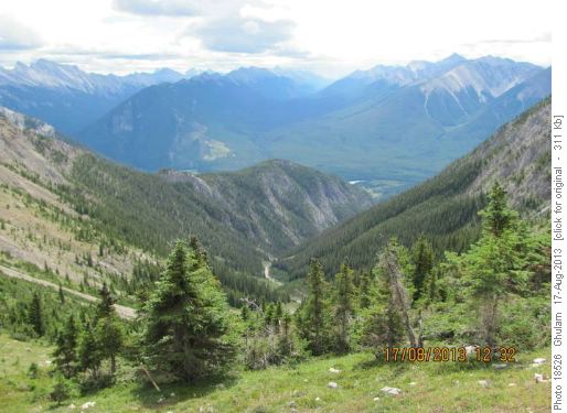 View From Cory Pass