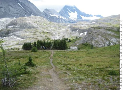 Burstall Pass West Side